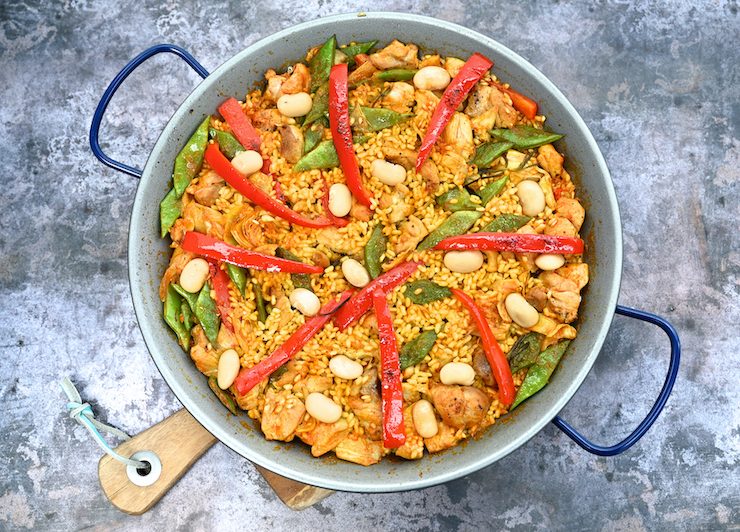 Claire Hutchings Traditional Valencian Paella