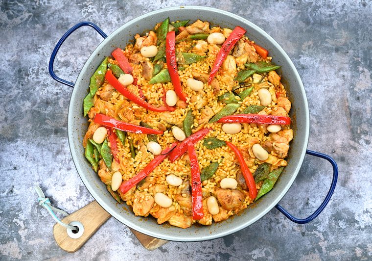 Claire Hutchings Traditional Valencian Paella