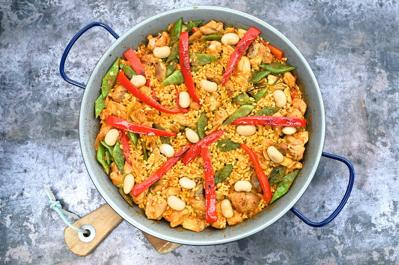 Claire Hutchings Traditional Valencian Paella