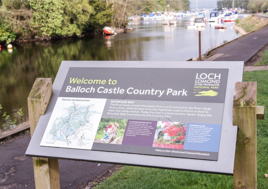British Summer BBQ at Balloch Castle Country Park, Loch Lomond