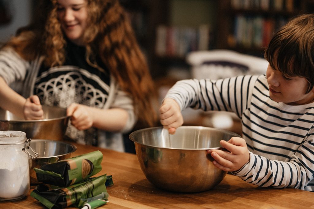 Cooking with kids