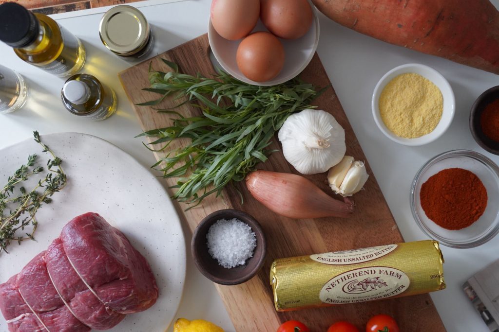 Beef Wellington Ingredients