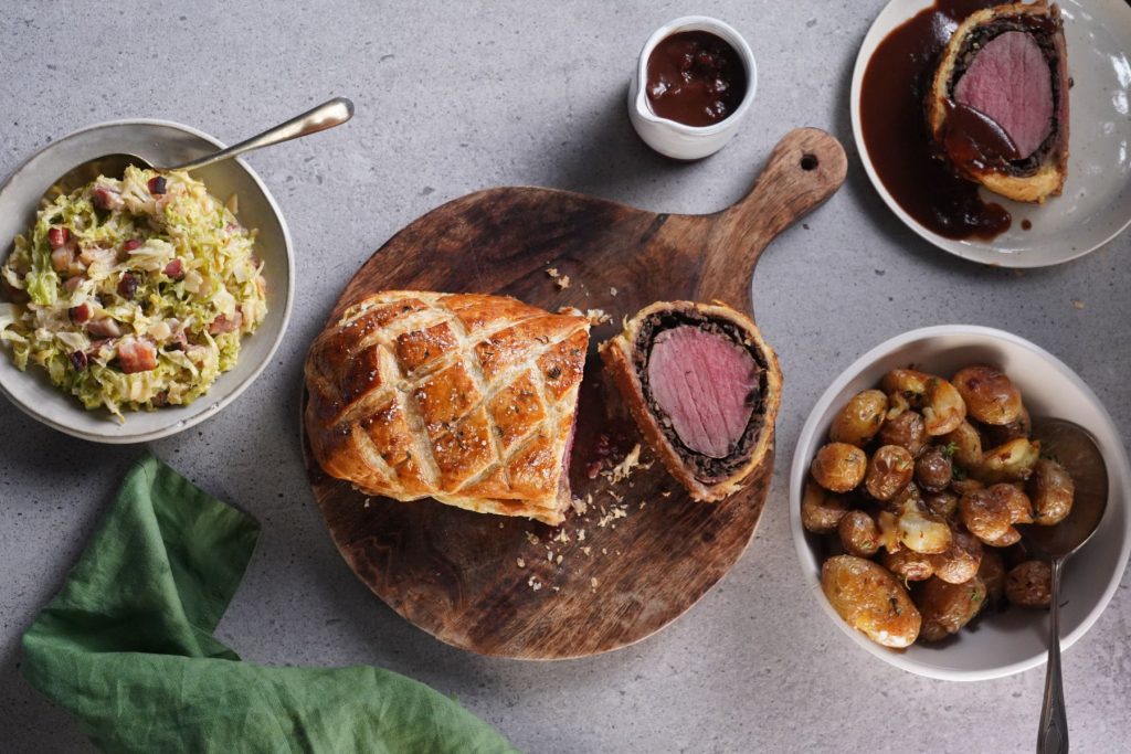 Beef Wellington recipe kit