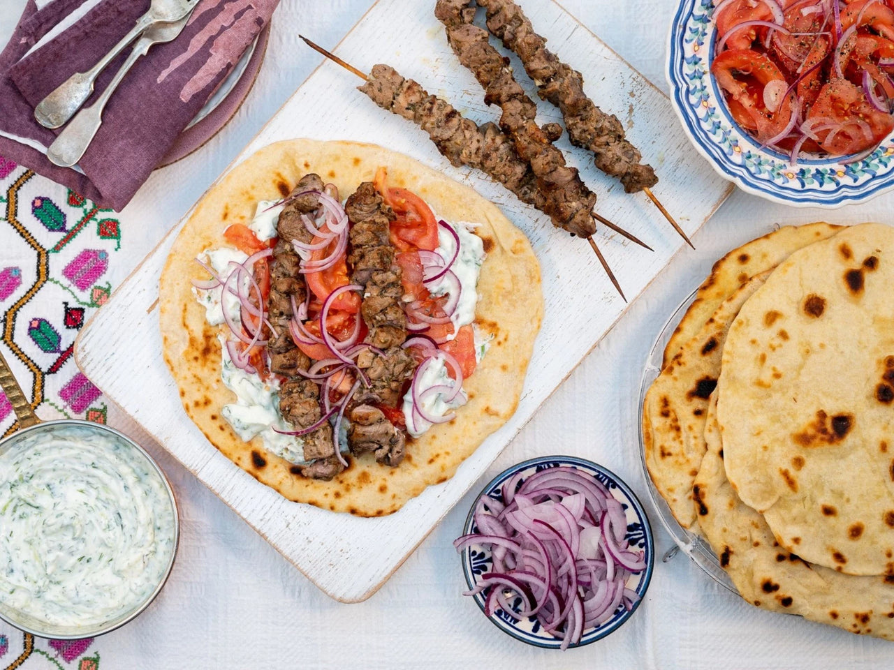 Pork Souvlaki Recipe Kit