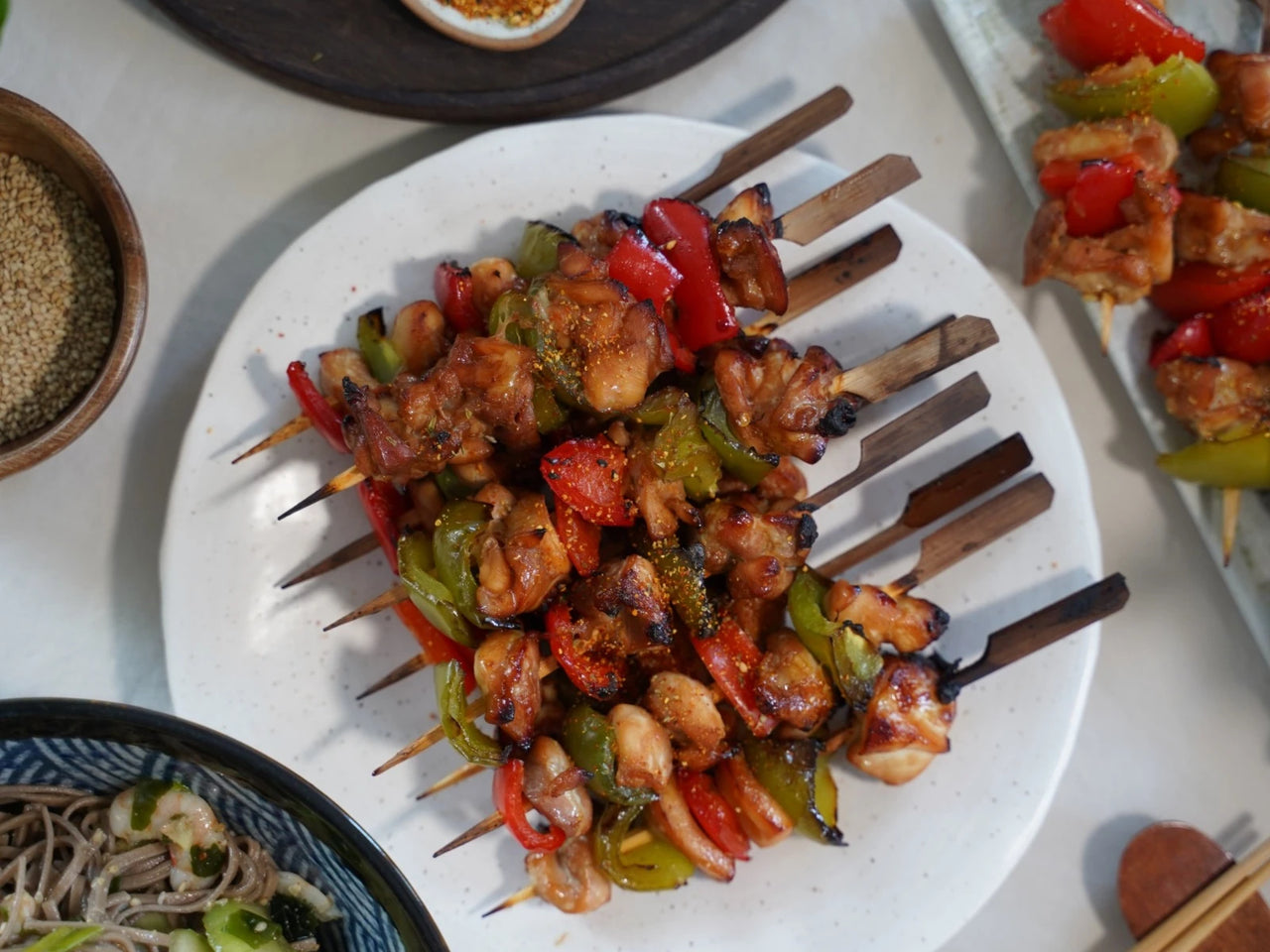 Yakitori Chicken & Soba