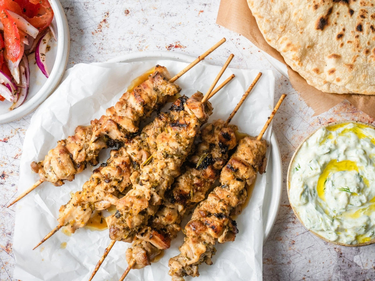 Chicken Souvlaki Recipe Kit