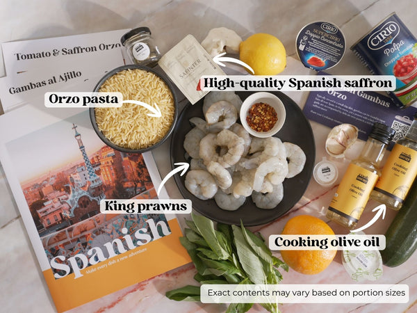 Spanish Gambas & Orzo