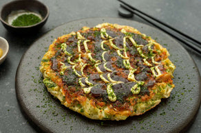 Japanese Vegetarian Okonomiyaki