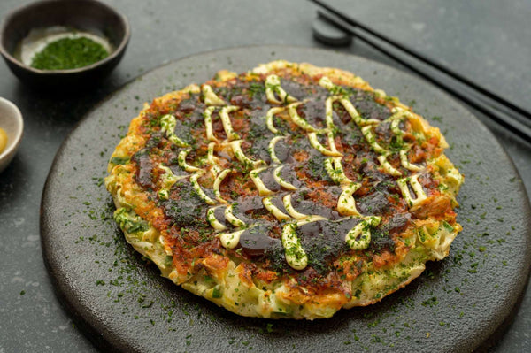 Japanese Vegetarian Okonomiyaki