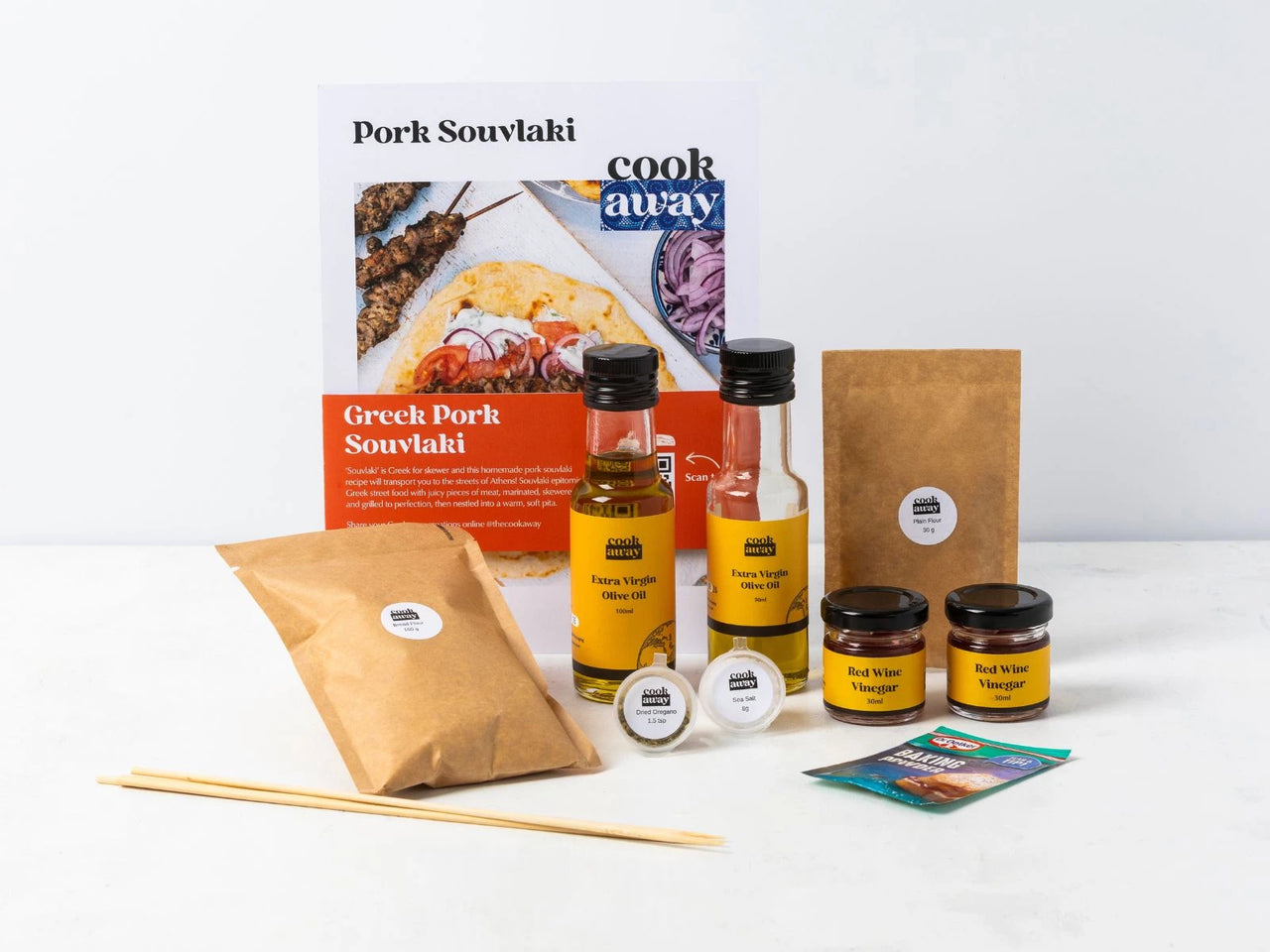 Pork Souvlaki Recipe Kit