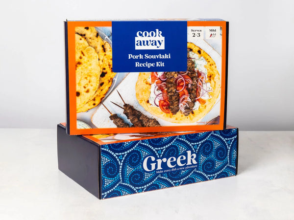Pork Souvlaki Recipe Kit - Simple Product