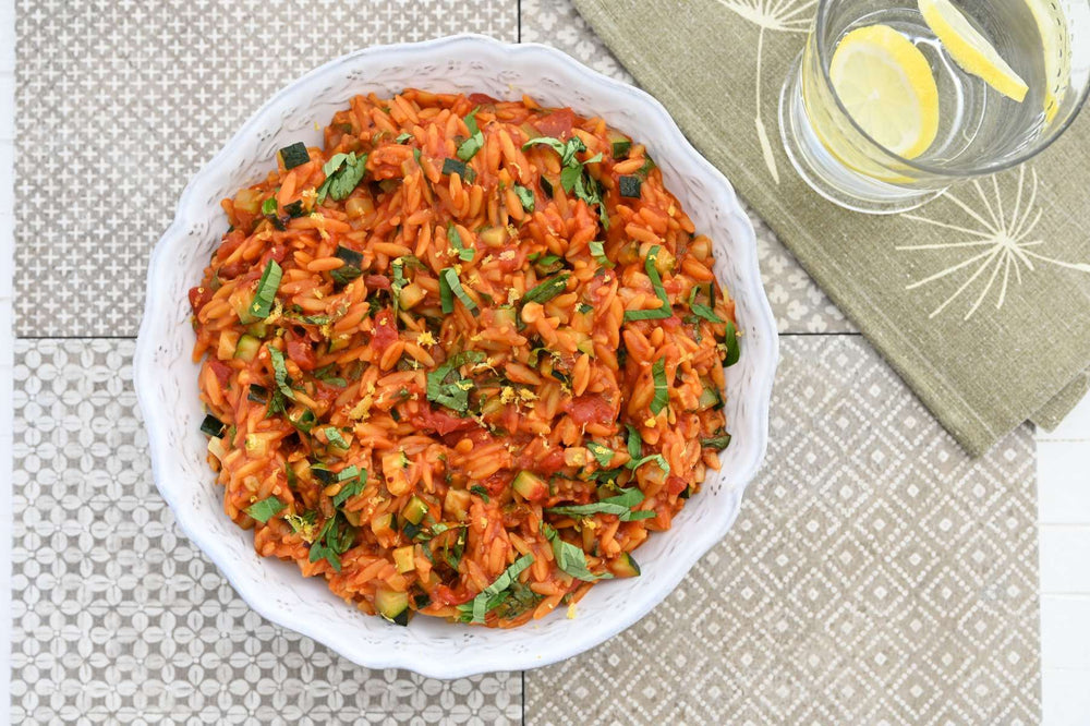 Tomato & Saffron Orzo