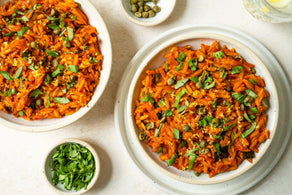 Spanish Gambas & Orzo